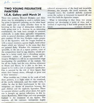 Two Young Figurative Painters