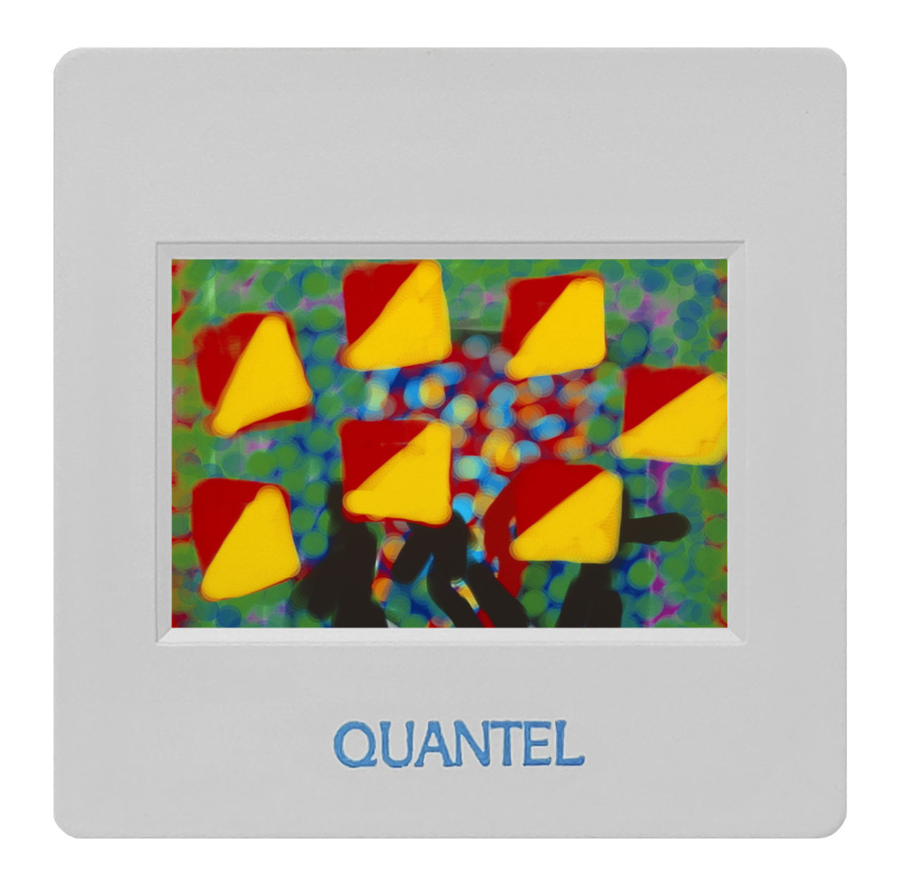 Quantel Paintbox, digital design for Pulcinella