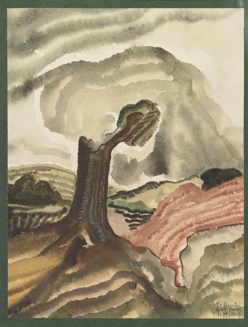Untitled (Landscape with Trees)